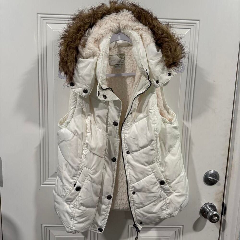 Tea-collection Women's White Gilet